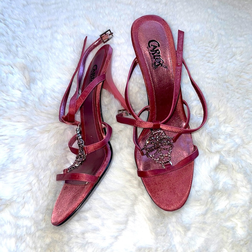 Carlos Satin Sandal